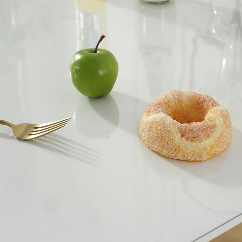 A Roll of Heavy-duty 1.5mm Thick Vinyl Table Mat, Anti-slip, Wear-resistant, Odorless Corrugated Packaging Table Mat, Suitable for Protecting Restaurant Tables and Kitchen Countertops.