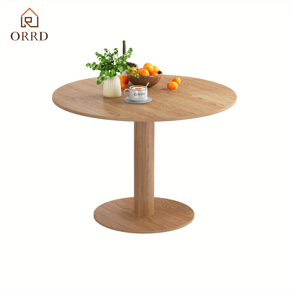 ORRD Round Dining Table, Small Dining Table for 2-4 31.5in, Modern Farmhouse Coffee Table, Small Dinner Table Breakfast Table Tulip Table, Wood Kitchen Table for Small Space\u002FLittle Nook, Easy-to-assemble