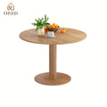 ORRD Round Dining Table, Small Dining Table for 2-4 31.5in, Modern Farmhouse Coffee Table, Small Dinner Table Breakfast Table Tulip Table, Wood Kitchen Table for Small Space\u002FLittle Nook, Easy-to-assemble